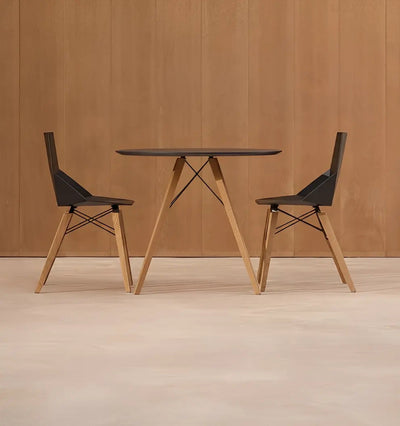 Table Bistrot Ronde 100 cm - Collection FAZ Wood Vondom - 2