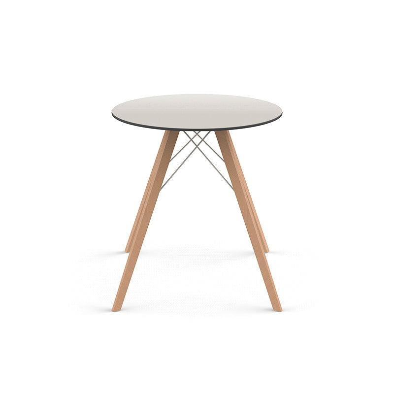Table Bistrot Ronde 100 cm - Collection FAZ Wood Vondom - 5