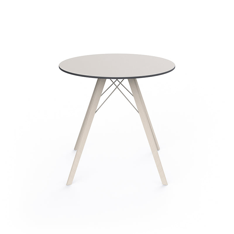 Table Bistrot Ronde 100 cm - Collection FAZ Wood Vondom - 7