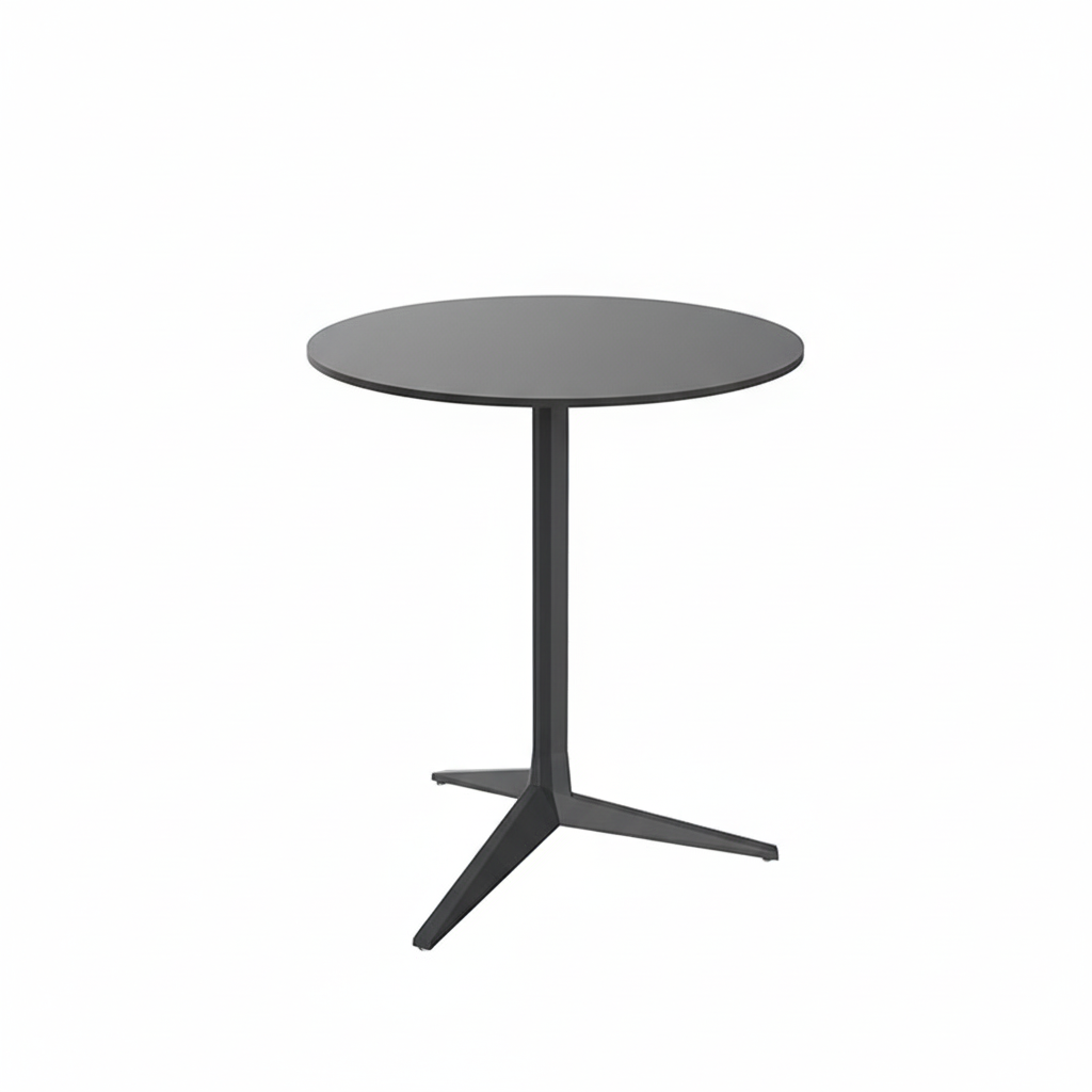Table Bistrot Ronde en Verre - FAZ Collection Faz Inox Vondom