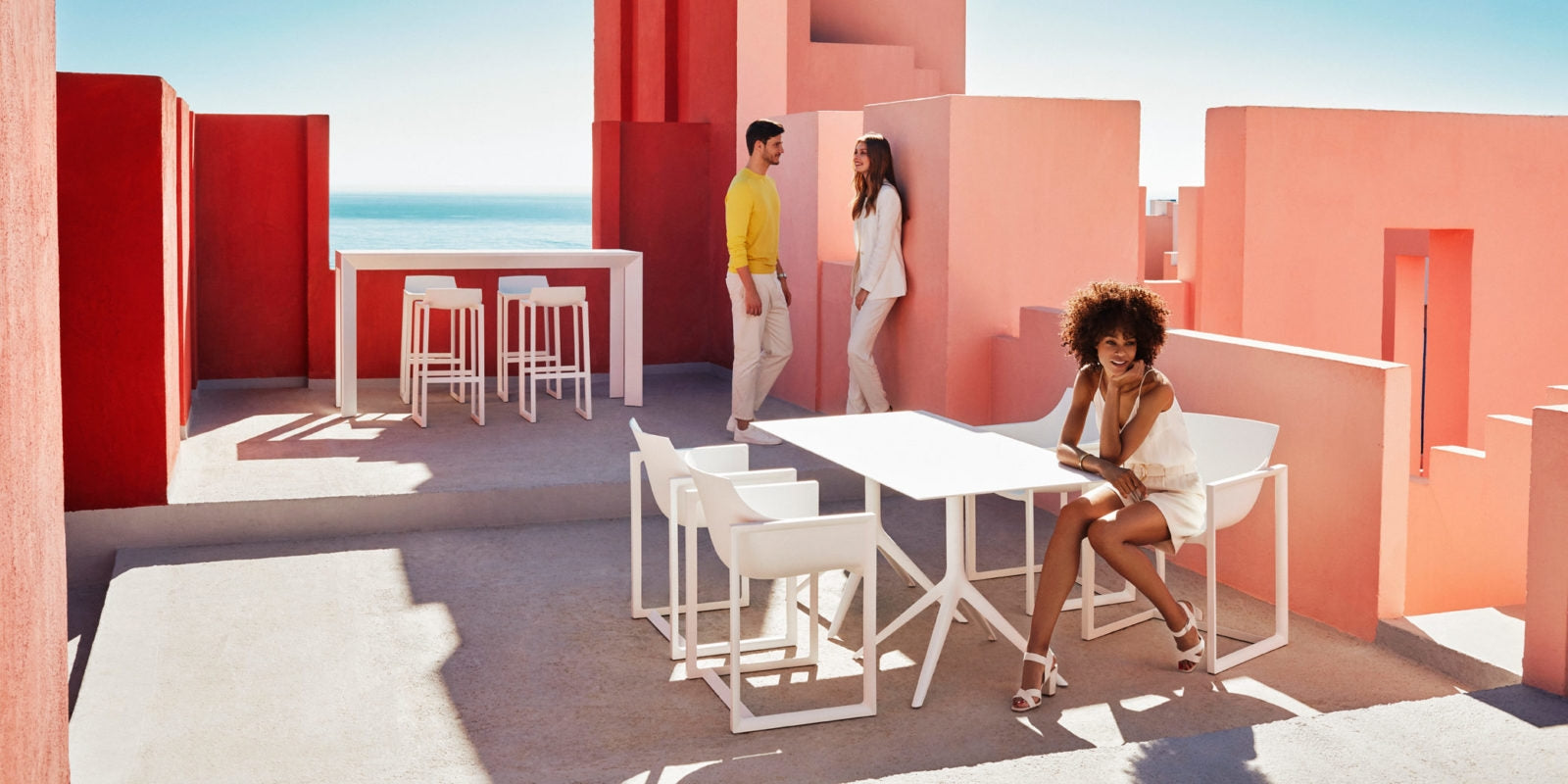 Table Café Rectangulaire - Collection Mari-Sol Vondom - 3