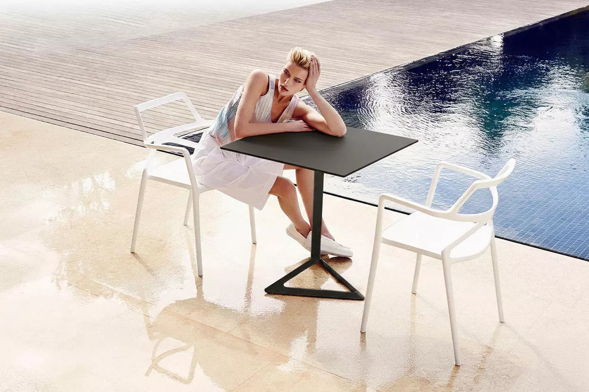 Table Carrée Bistrot - Collection Delta Vondom - 5