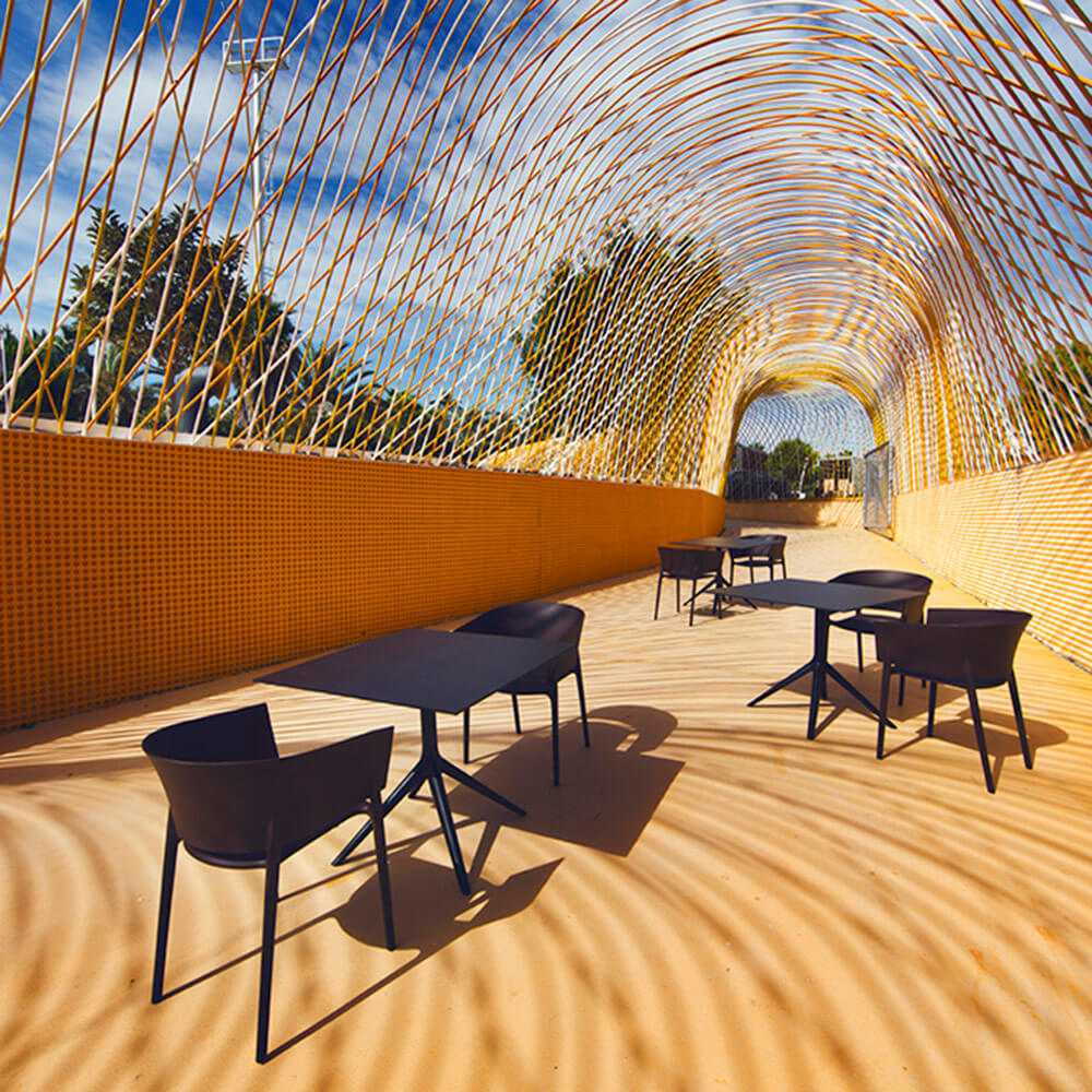 Table Carrée Professionnel - Collection Mari-Sol Vondom - 4