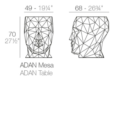 Table Collection Adan Lumineuse Title Default Title Vondom - 8