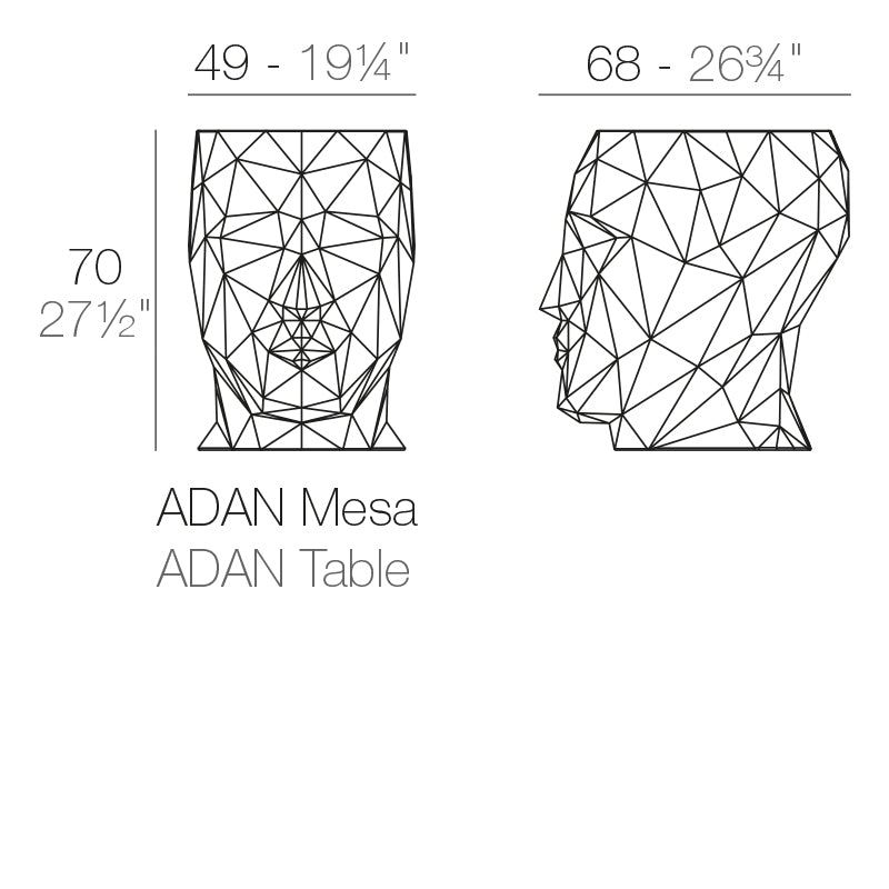 Table Collection Adan Lumineuse Title Default Title Vondom - 8