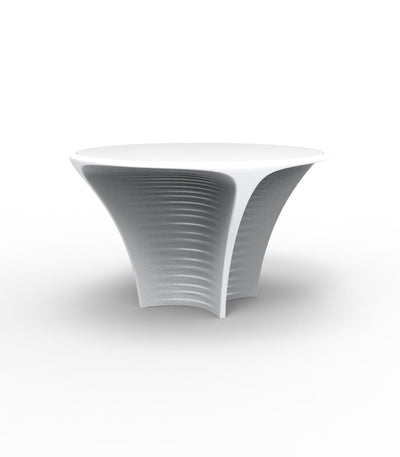 Table Collection Biophilia Vondom Finition Mate Couleur Blanc