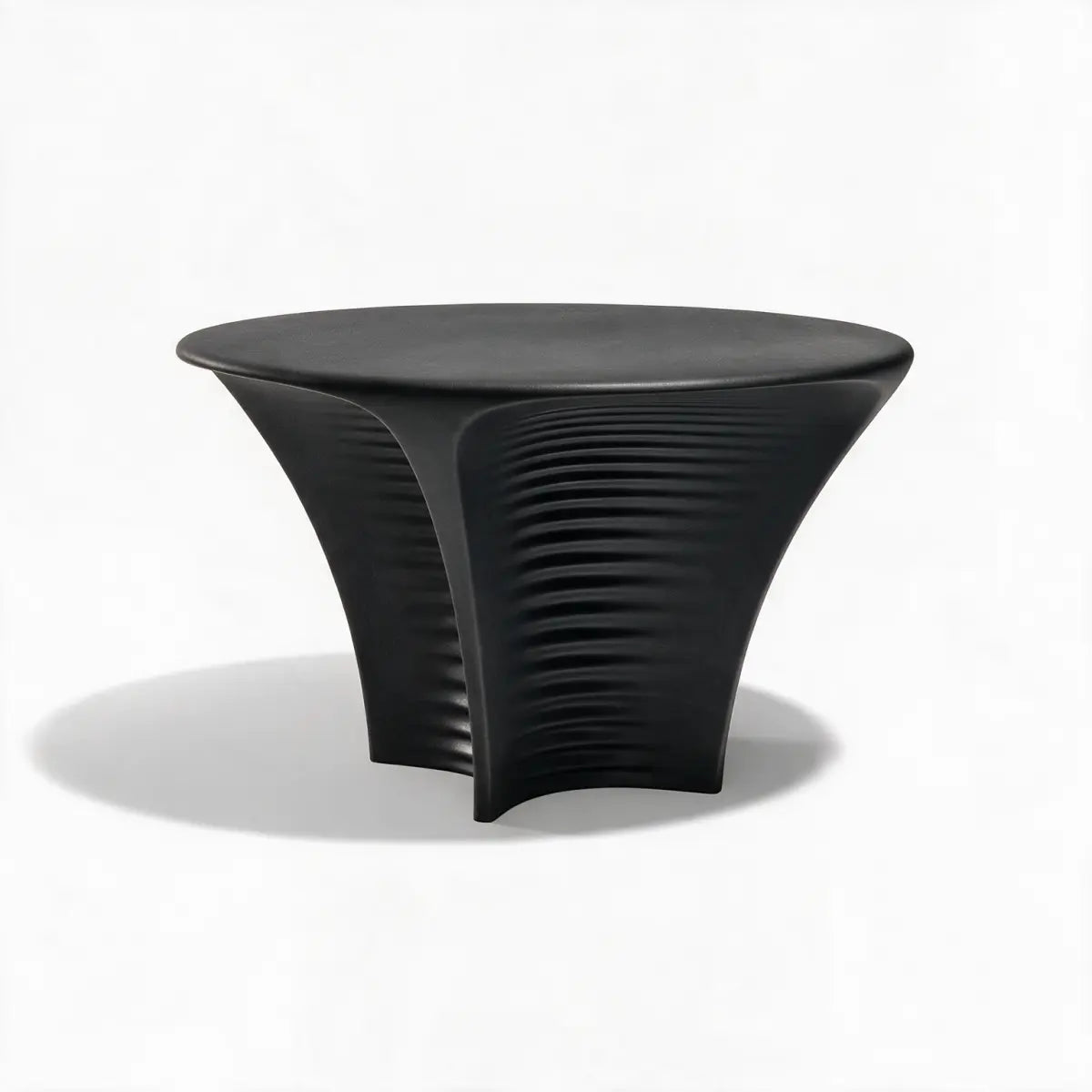 Table de Jardin Collection Biophilia Vondom Finition Mate Couleur Noir