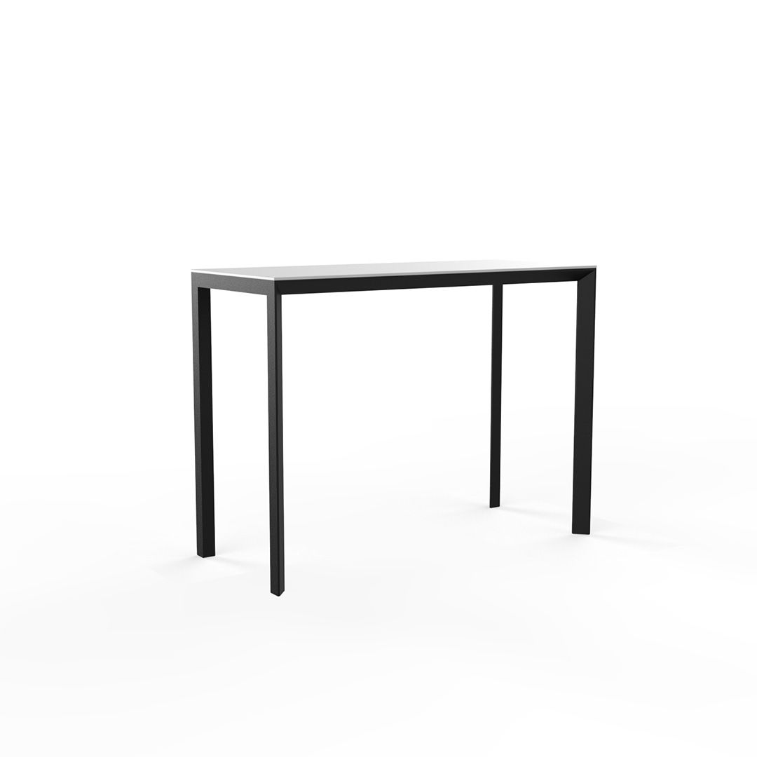 Table de Jardin Collection Frame en Aluminium Taille 60x60x74 cm Couleur Aluminium noir Vondom