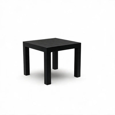 Table de Jardin Collection Jut Vondom Taille 90x90x75 cm Finition Mate Couleur Noir