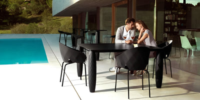 Table de Jardin Collection Vases Taille 100x100x73 cm Vondom - 3