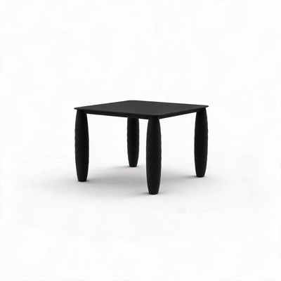 Table de Jardin Collection Vases Vondom Taille 100x100x73 cm Couleur Noir