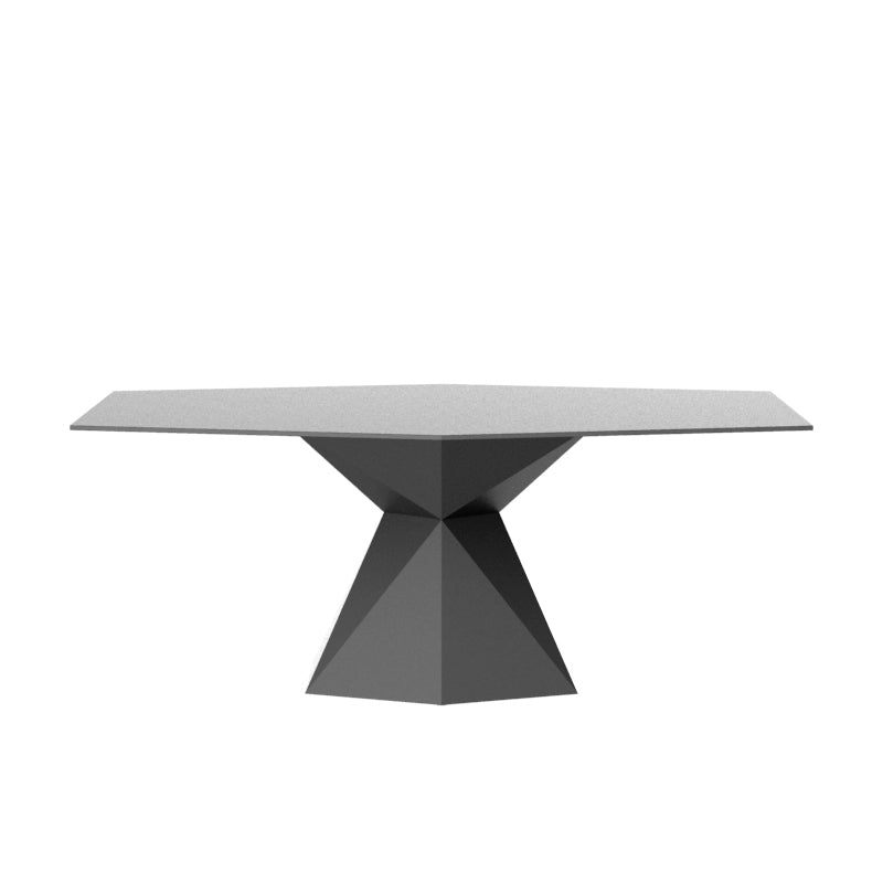 Table de Jardin Collection Vertex Octogonale Pied Central Vondom - 3