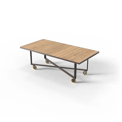 Table de Jardin Collection Vineyard Aluminium et Teck Vondom - 8