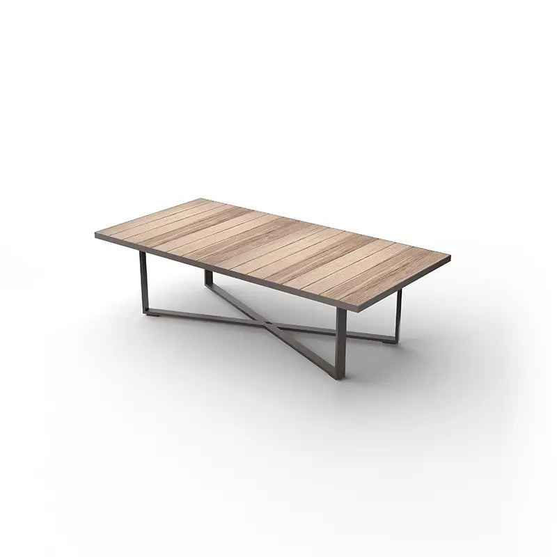 Table de Jardin Collection Vineyard Aluminium et Teck Vondom - 9