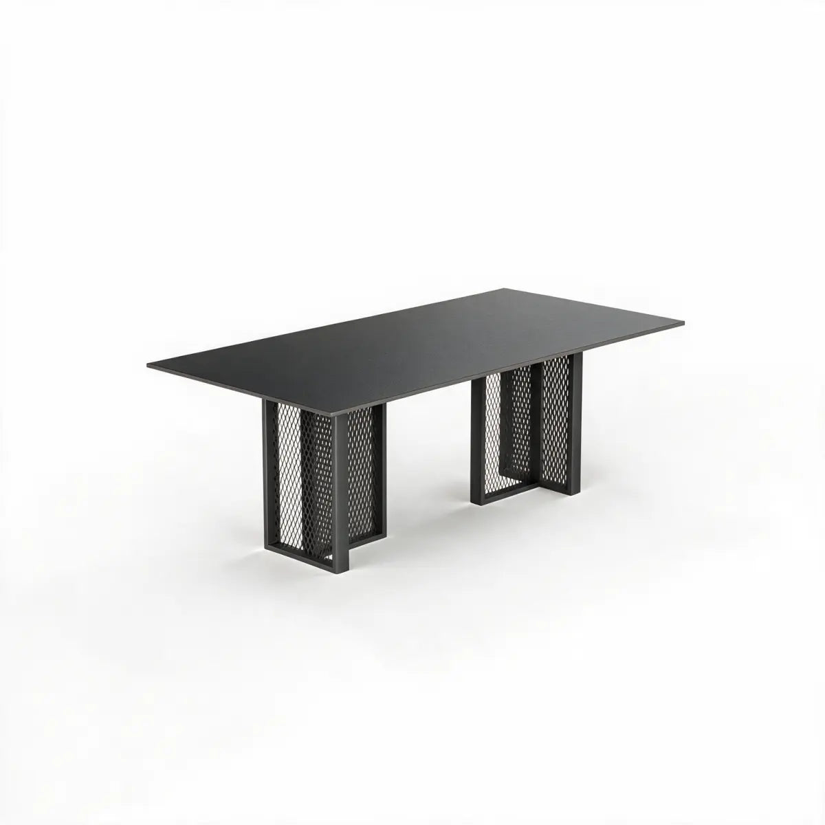 Table de Jardin en Aluminium Collection The Factory Vondom Couleur structure Aluminium noir