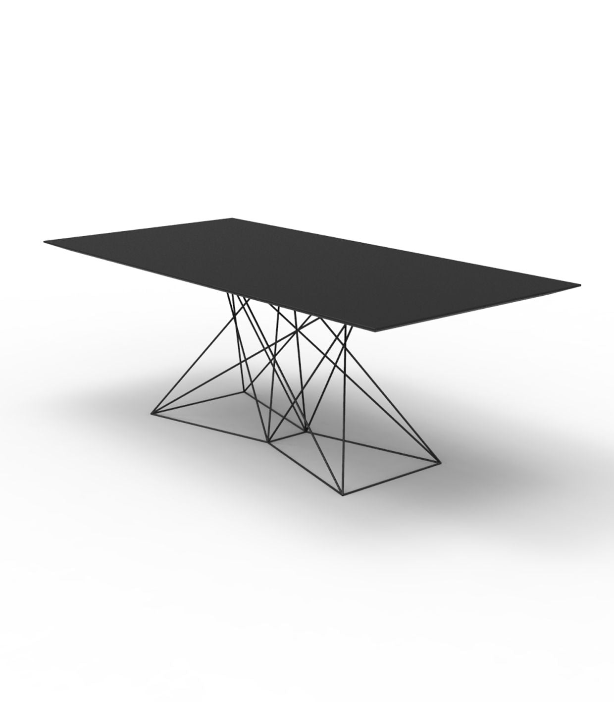 Table de Jardin FAZ Stainless Pied en Inox Collection Faz Inox Vondom - 3