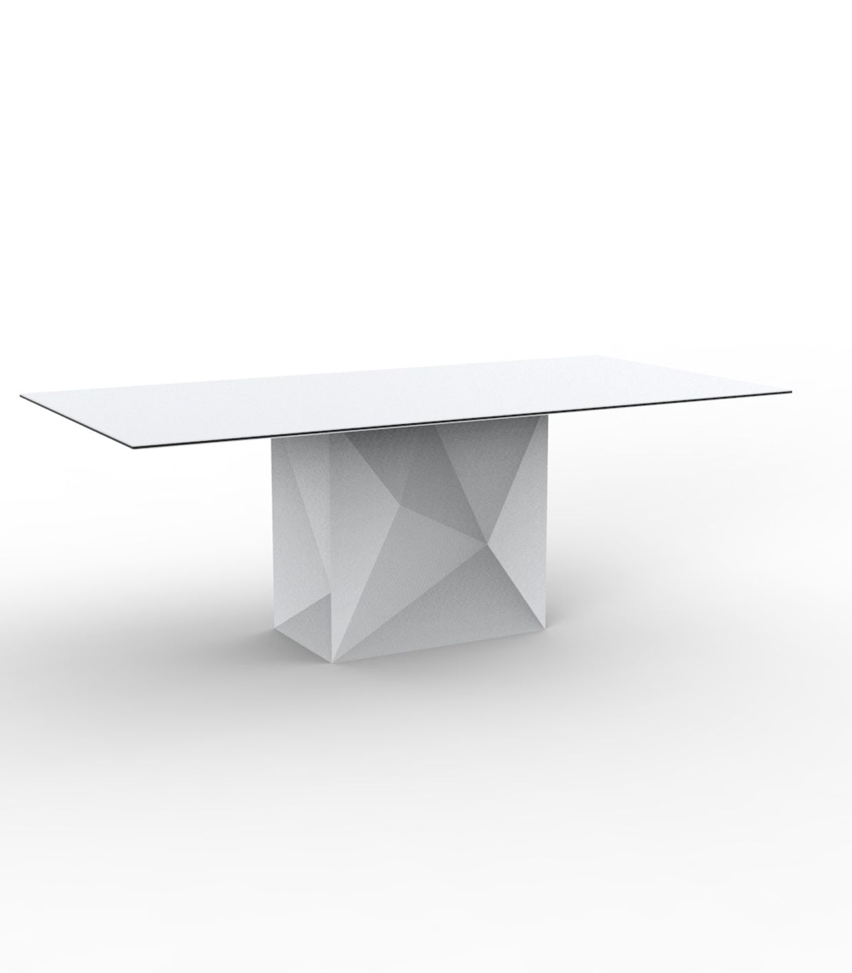Table FAZ Dinning Taille 200x100x72 cm Collection Faz Cosy Vondom