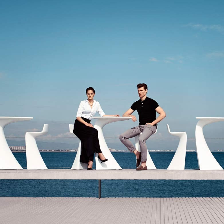 Table Haute Collection Wing Lumineuse Vondom - 4