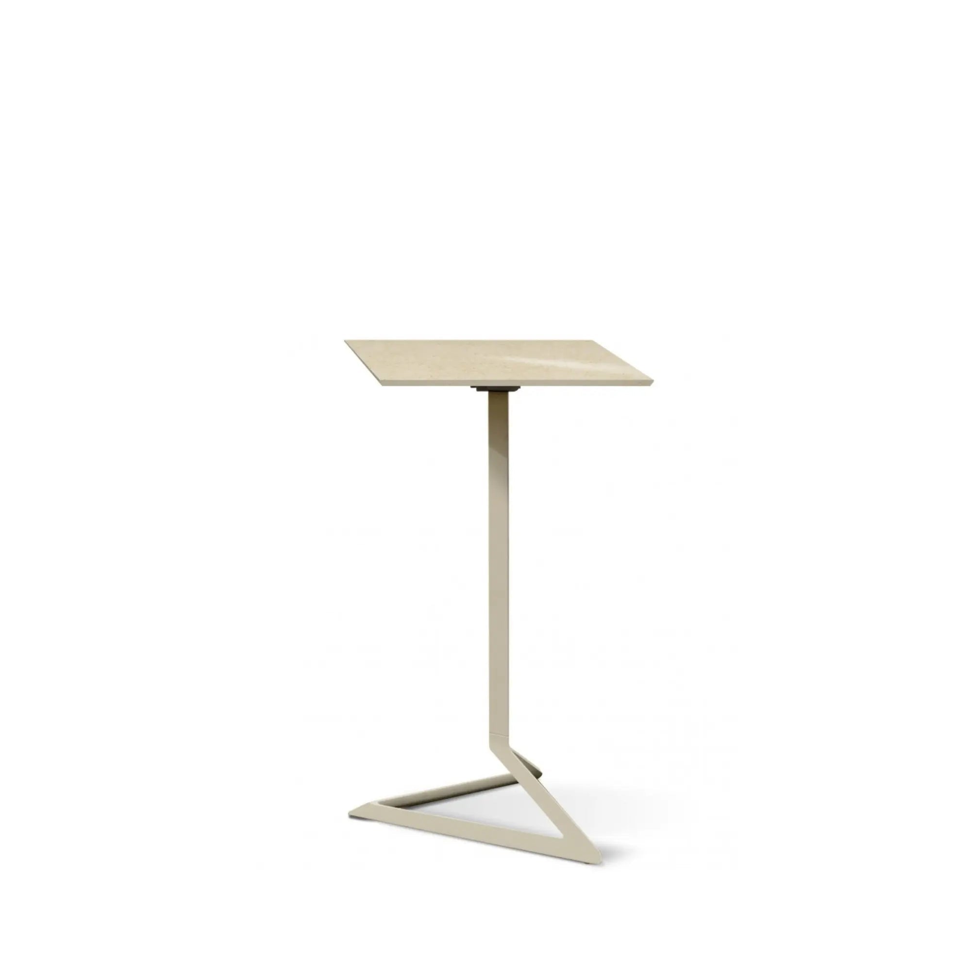 Table Haute en Verre Carre Bistrot - Collection Delta Vondom - 2