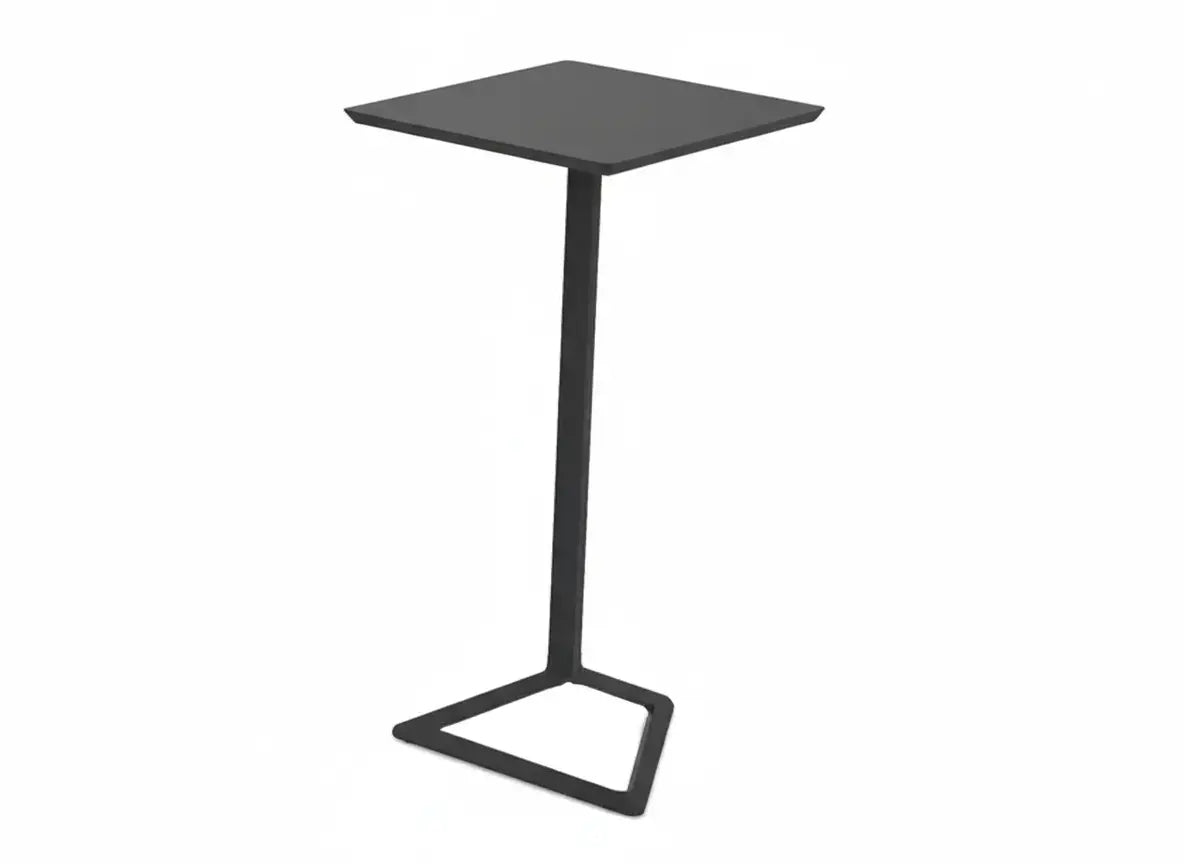 Table Haute en Verre Carre Bistrot - Collection Delta Vondom - 3