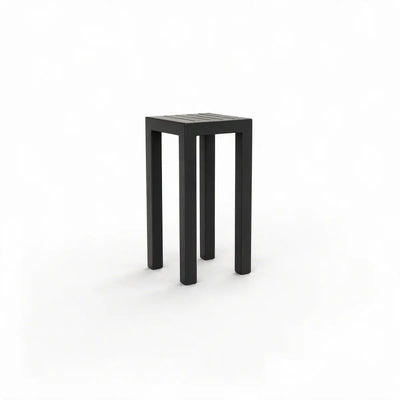 Table Haute Mange Debout Collection Jut Vondom Finition Mate Couleur Noir