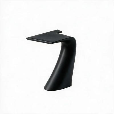 Table Haute Mange Debout Collection Wing Vondom Finition Mate Couleur Noir