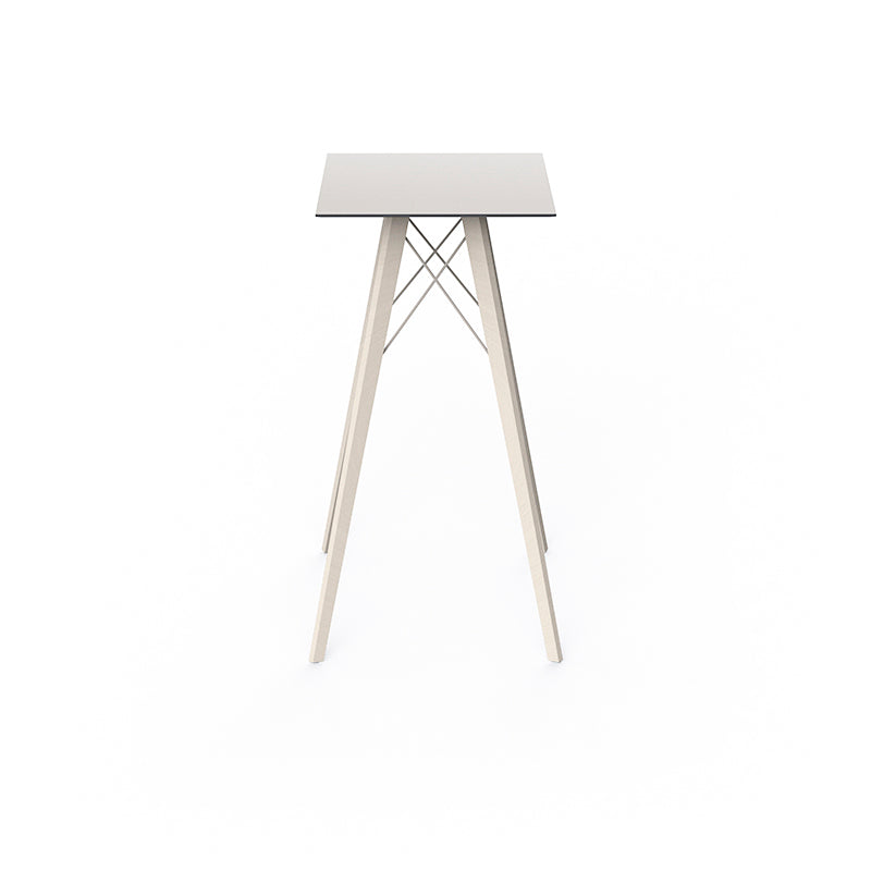 Table Haute Pied en Bois - FAZ Collection Faz Wood Vondom - 4