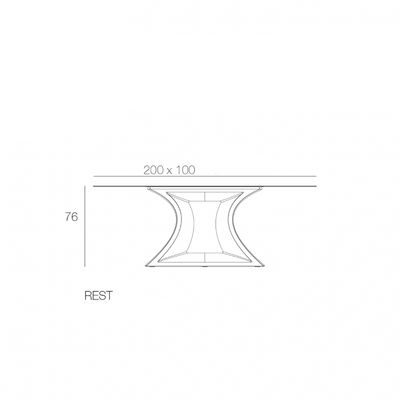 Table Lumineuse Collection Rest Vondom - 14