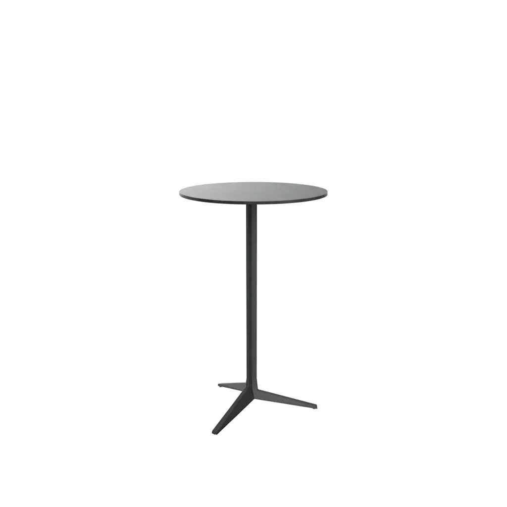 Table Ronde Pied Central Haute - FAZ Collection Faz Inox Vondom