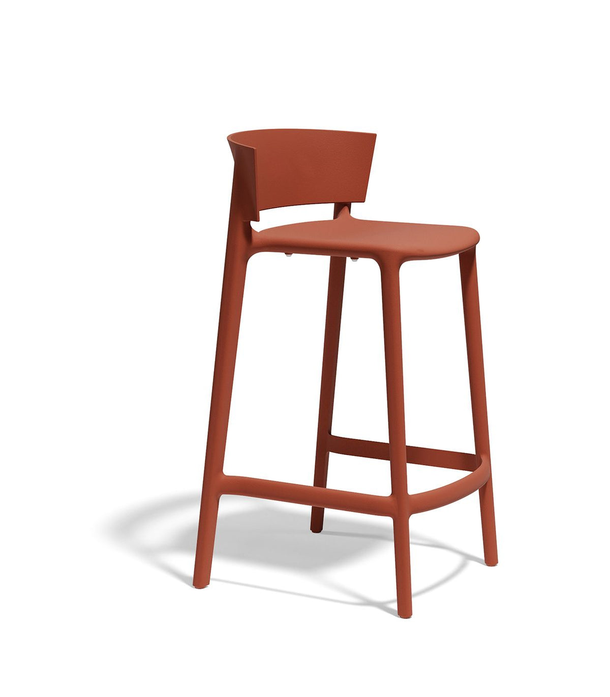 Tabouret Collection Africa Vondom Hauteur d'assise 66 cm Couleur Clay