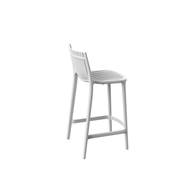 Tabouret Collection Ibiza Vondom Hauteur d'assise 66 cm Couleur Blanc - 2