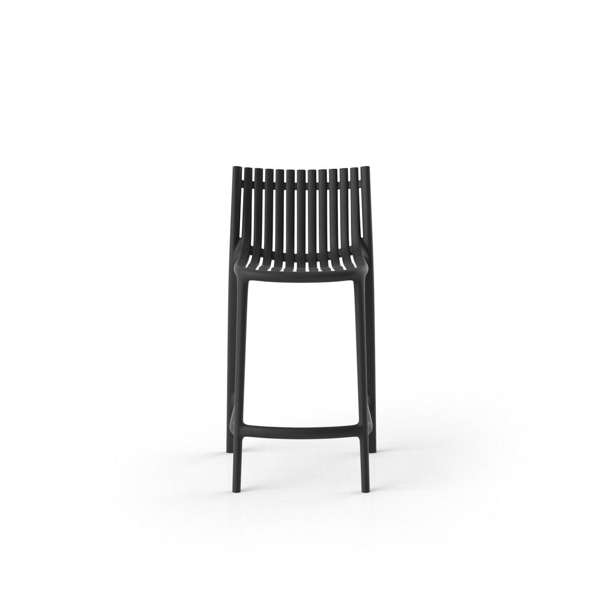 Tabouret Collection Ibiza Vondom Hauteur d'assise 66 cm Couleur Noir - 2