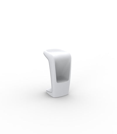 Tabouret Collection UFO Finition Mate Couleur Blanc Vondom