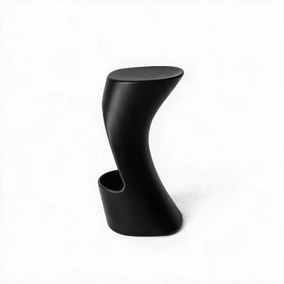 Tabouret de Bar Collection Noma Vondom Finition Mate Couleur Noir
