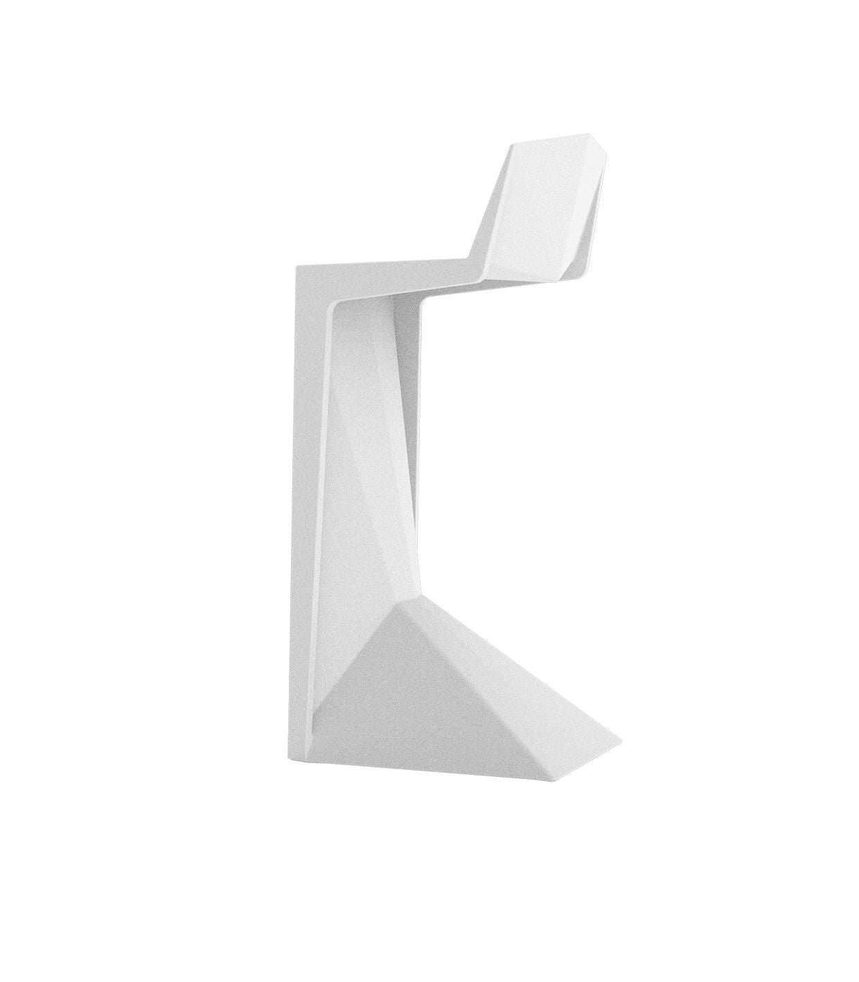 Tabouret de Bar Collection Voxel Extérieur Professionnel Couleur Blanc Vondom