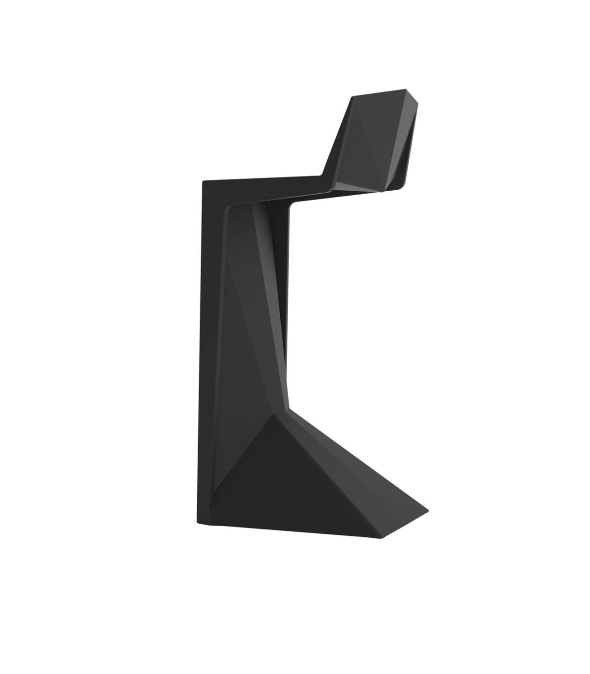 Tabouret de Bar Collection Voxel Extérieur Professionnel Couleur Noir Vondom