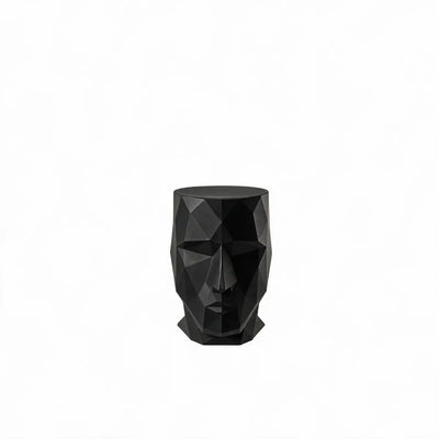 Tabouret Sculpture Collection Adan Vondom Finition Mate Couleur Noir