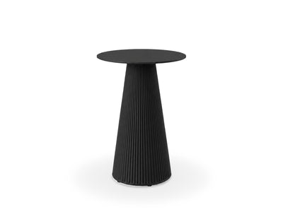 Table Gatsby Ronde 50 cm, Noir