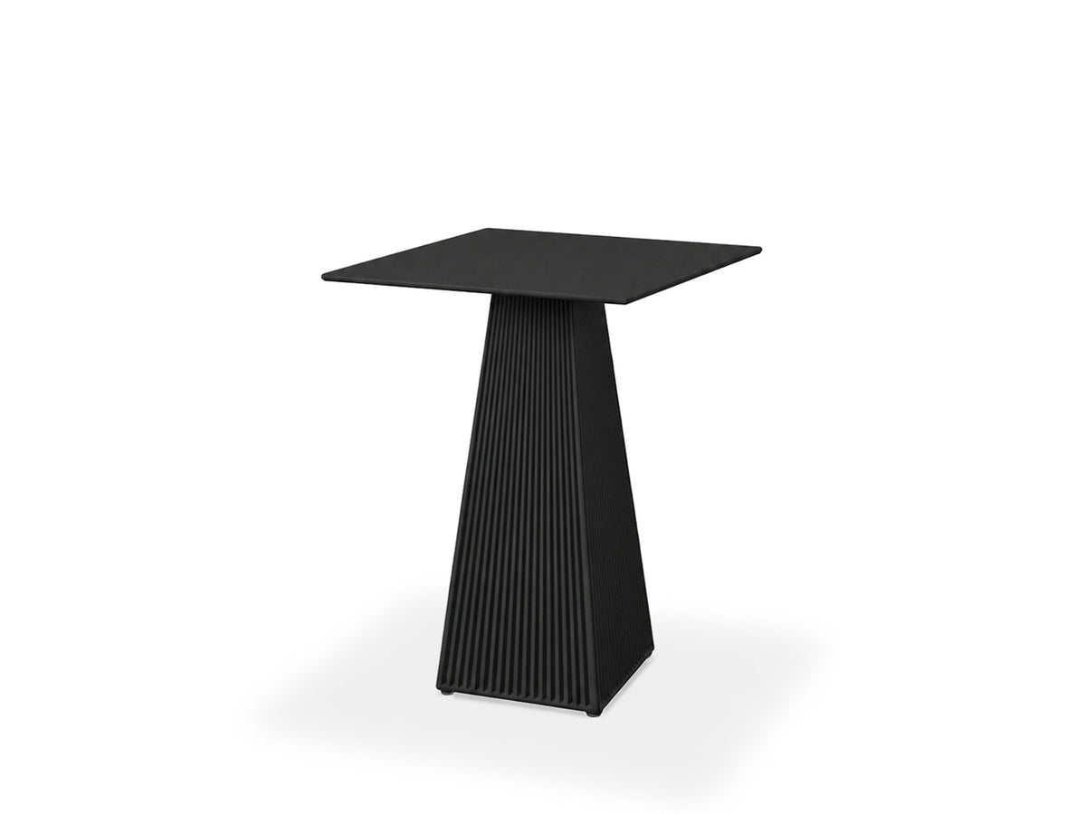 Table Gatsby Carré 50 cm, Noir