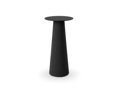 Table haute Gatsby Ronde 50 cm, Noir