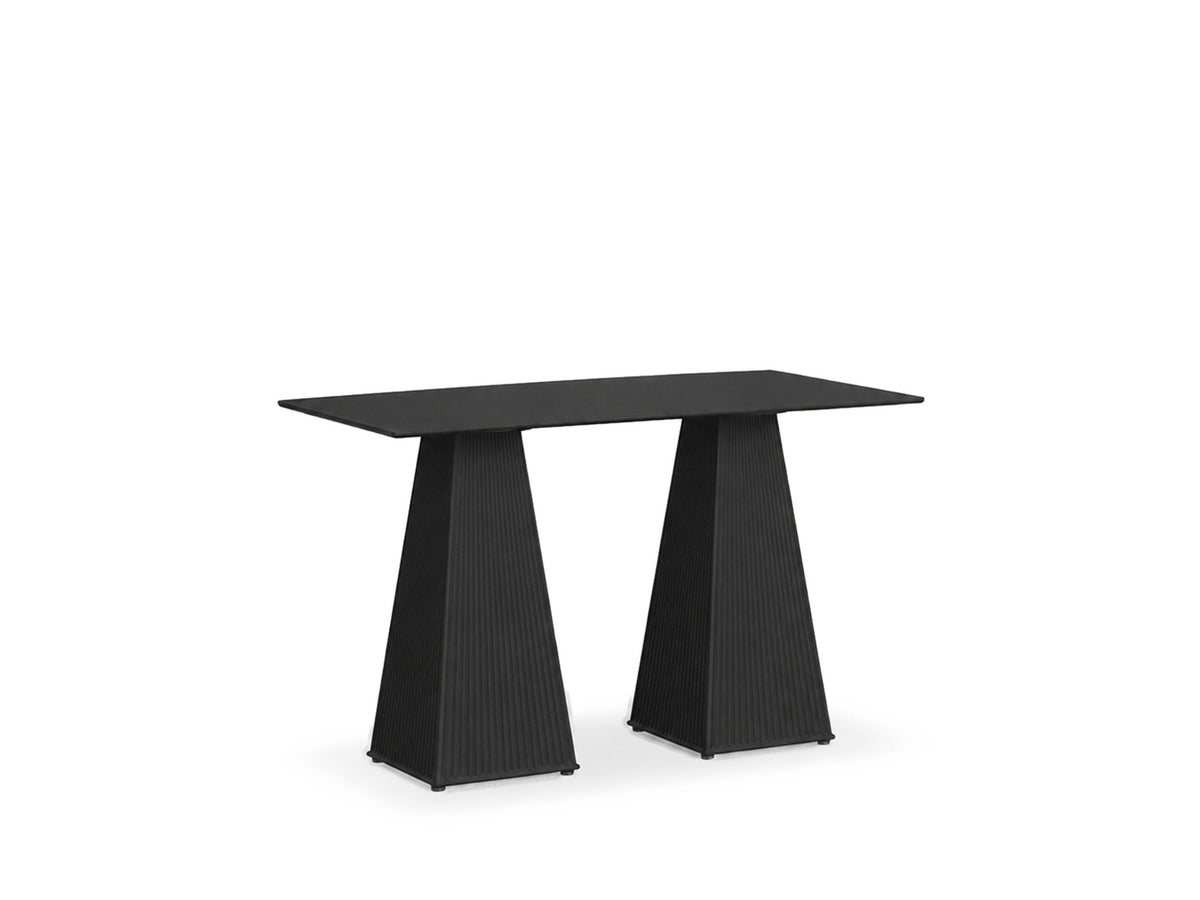 Table Gatsby Carré II 120 x 69 cm, Noir