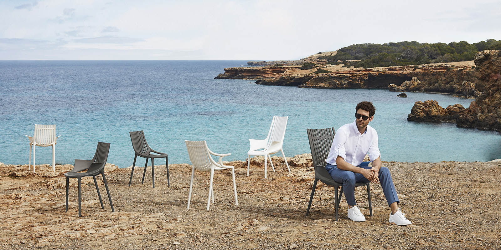 Vondom Collection Ibiza Chair with Arms - 3