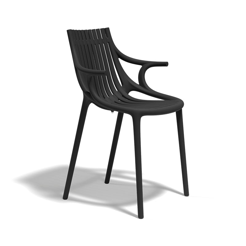 Vondom Collection Ibiza Chair with Arms Couleur Noir