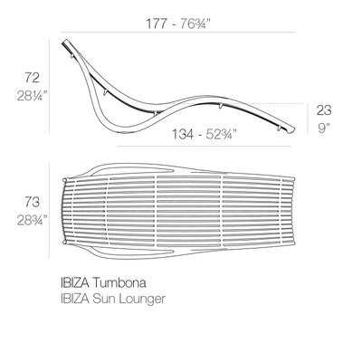 Vondom Collection Ibiza Sun Lounger - 9