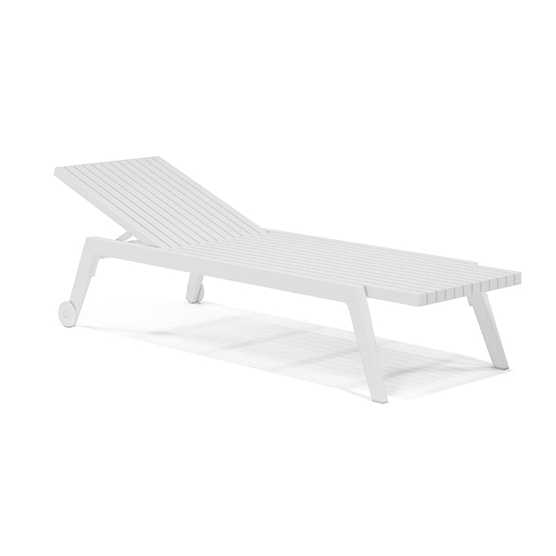 Vondom Collection Spritz Sun Lounger Couleur Blanc