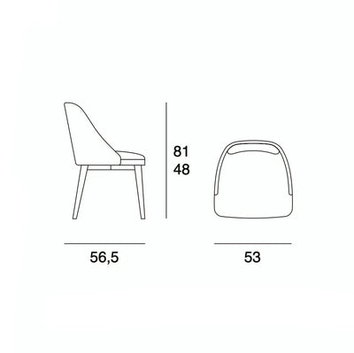 Chaise Confort - Amy