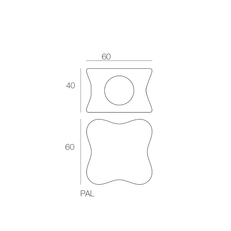 Table Basse - Pal LED
