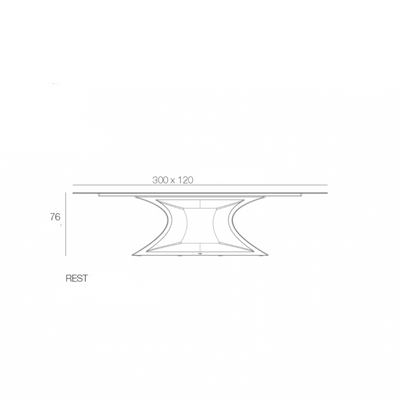 Table de Jardin - Rest LED