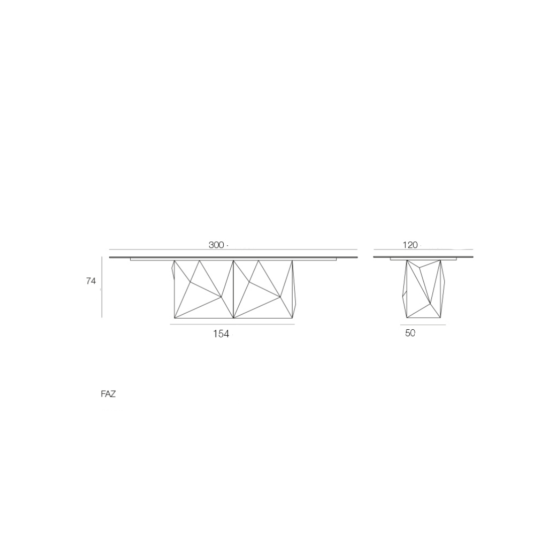 Table de Jardin - FAZ Dinning