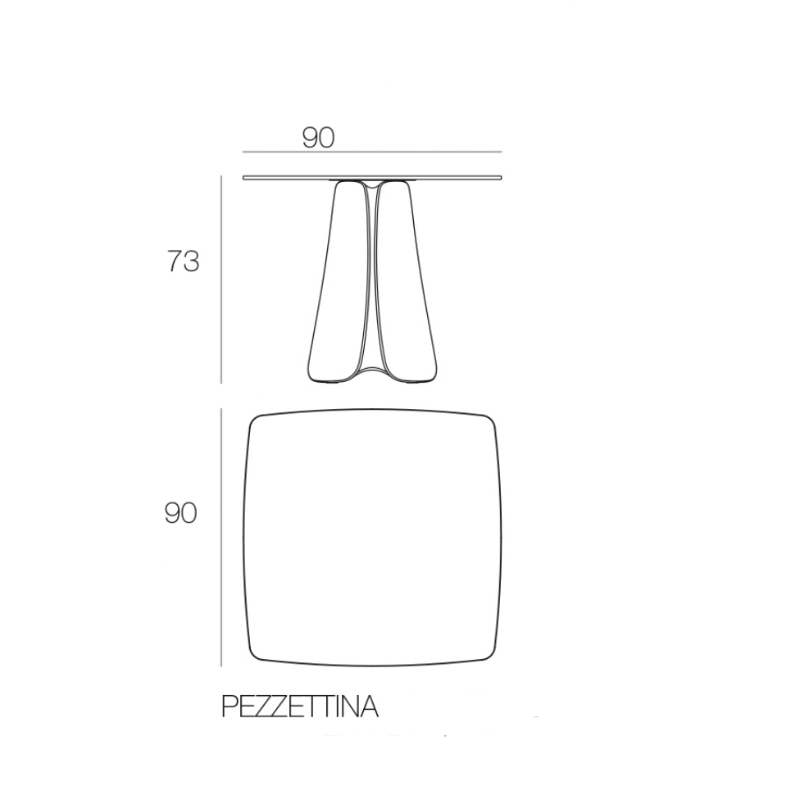 Table de Jardin - Pezzettina